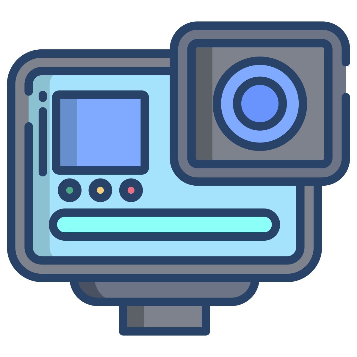 action camera icon