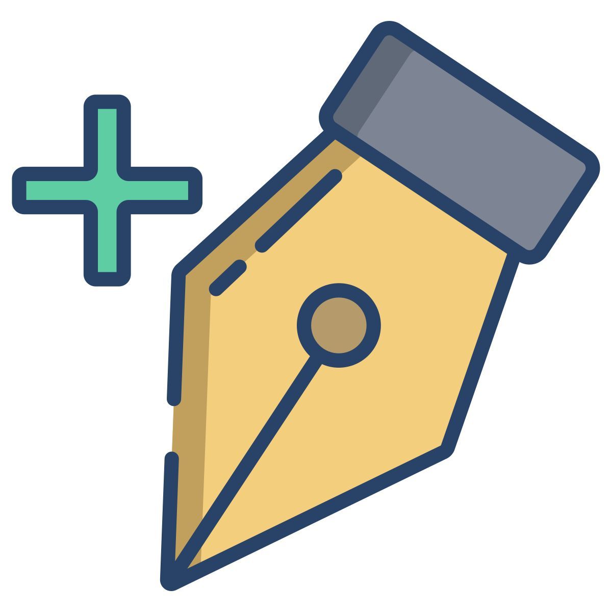 aggiungi punto di ancoraggio icon