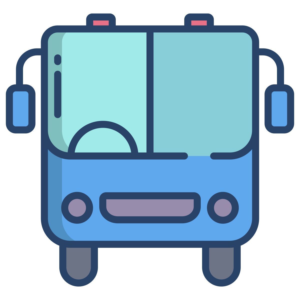 airport bus icon