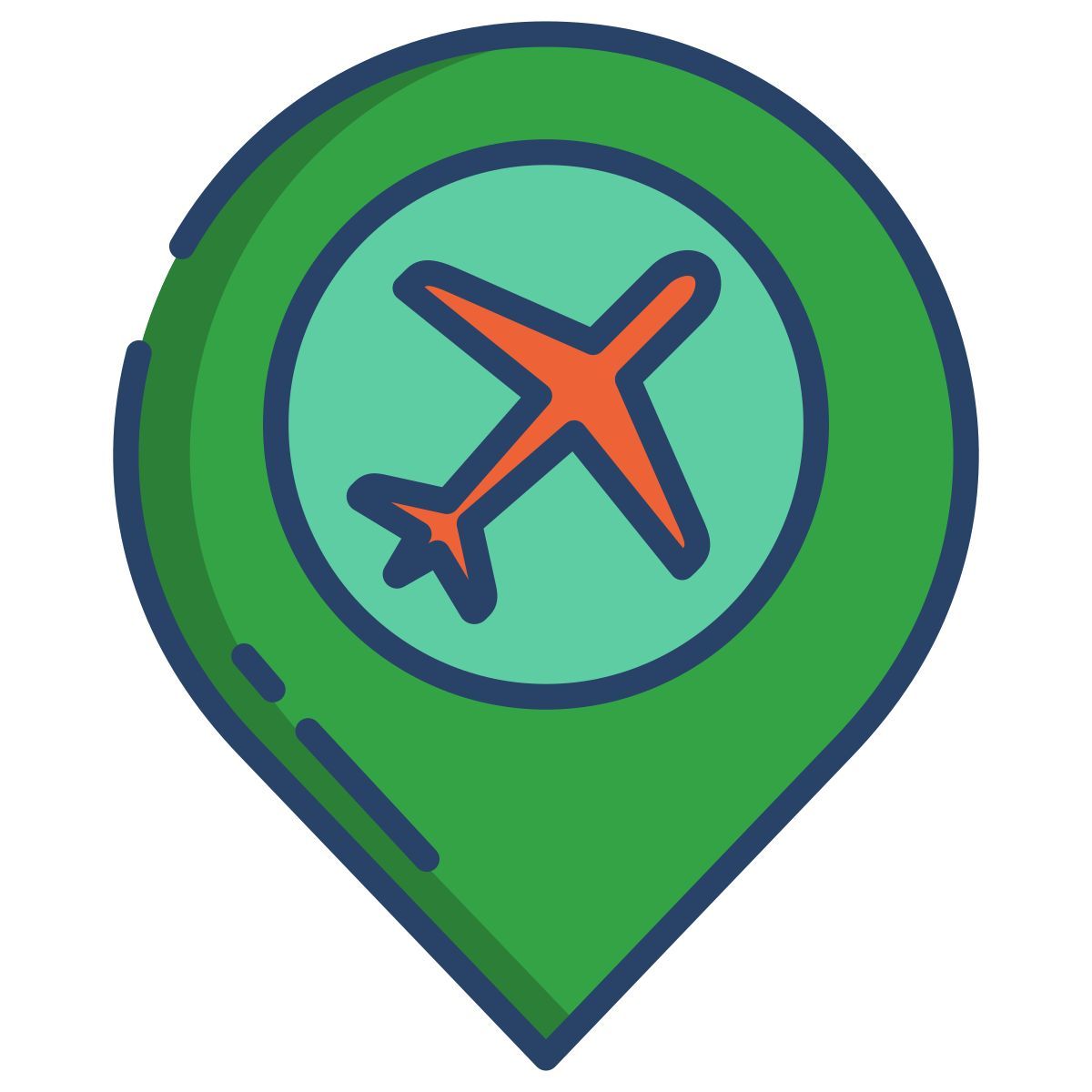 airport location icon