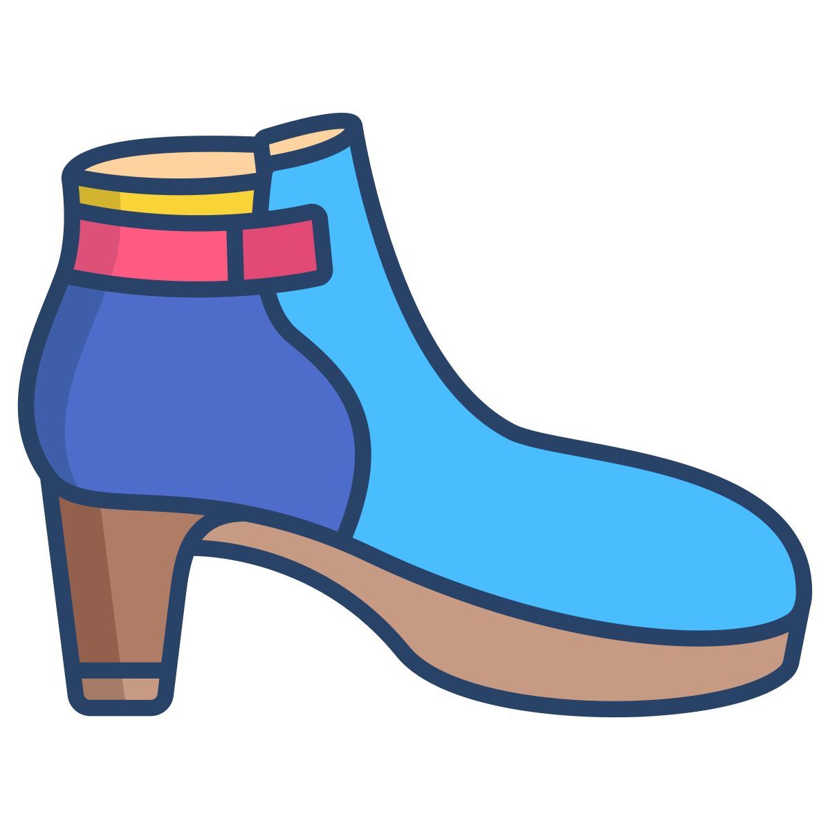 ankle boot icon