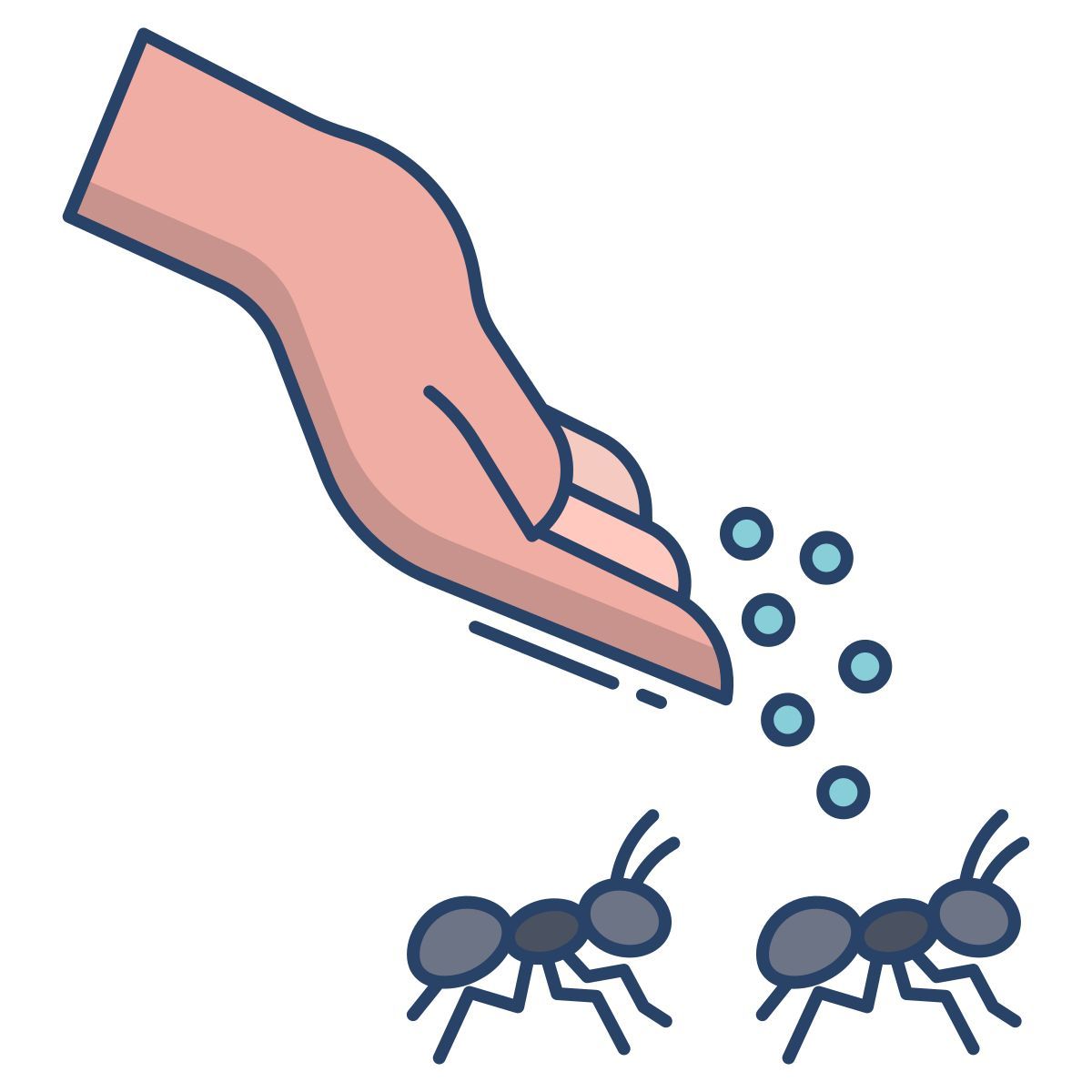 ant killer powder icon