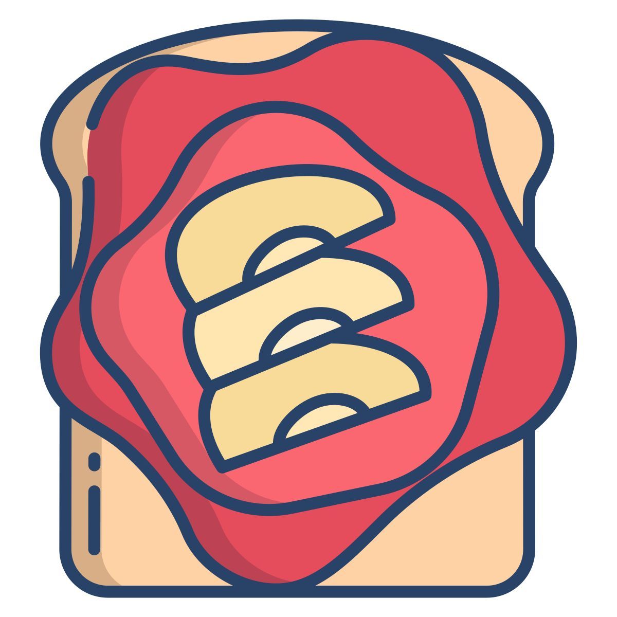 apple and bacon icon