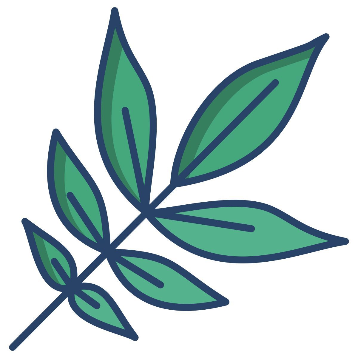 ash leaf icon