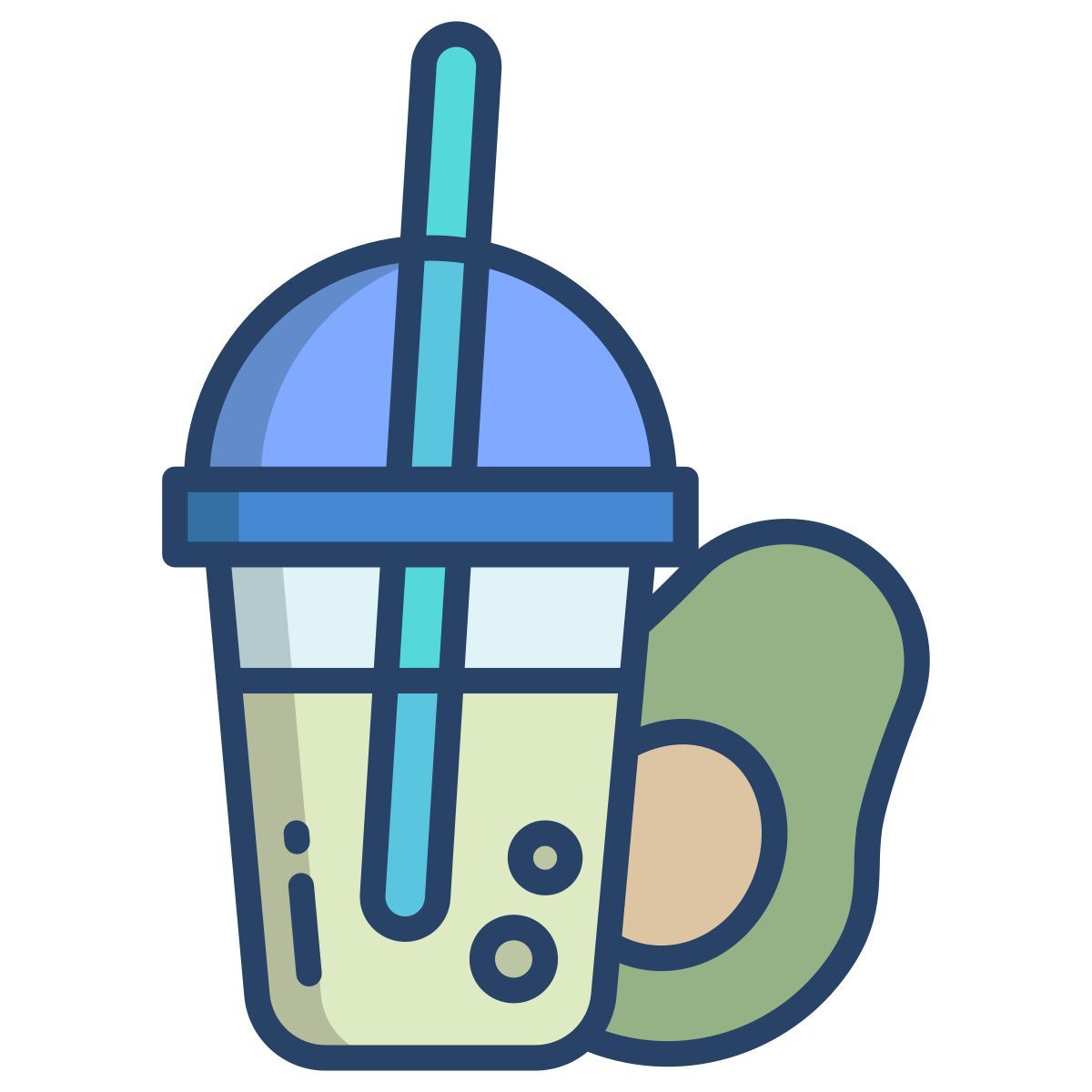 avocado juice icon