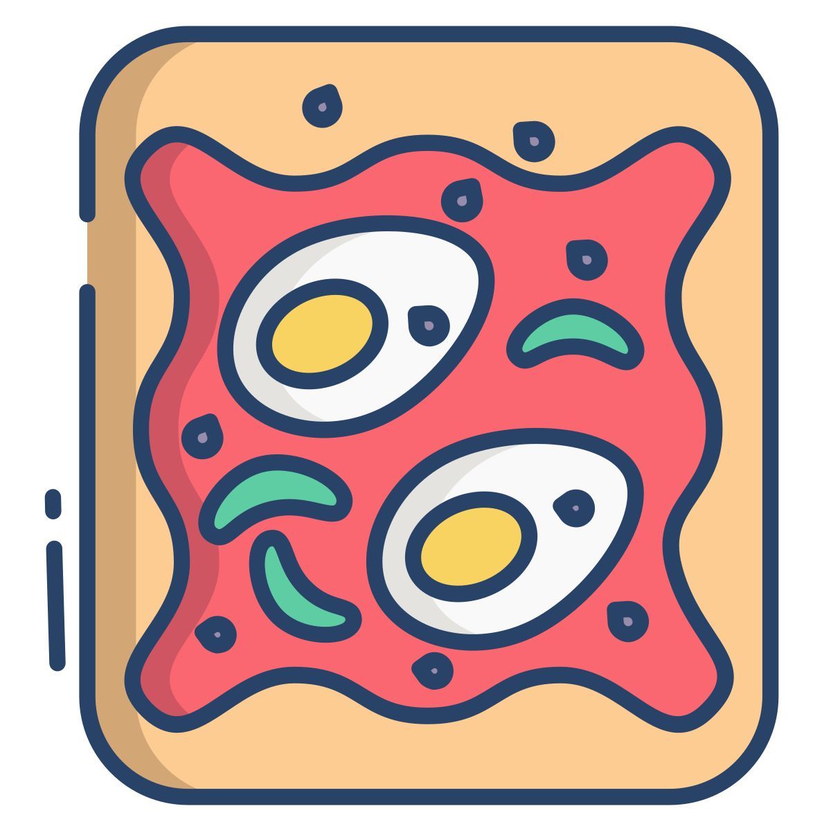 avocado toast icon
