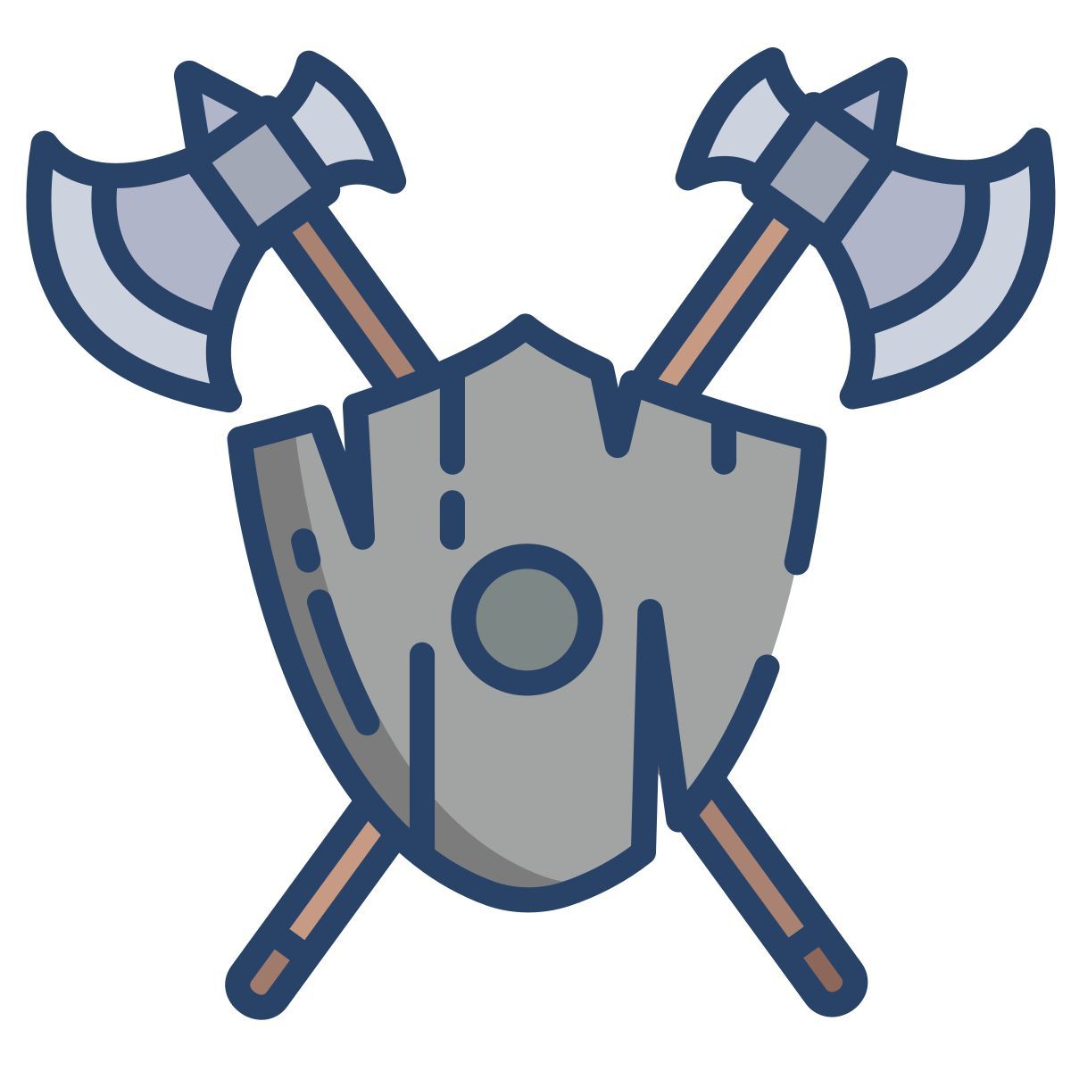axt und schild icon