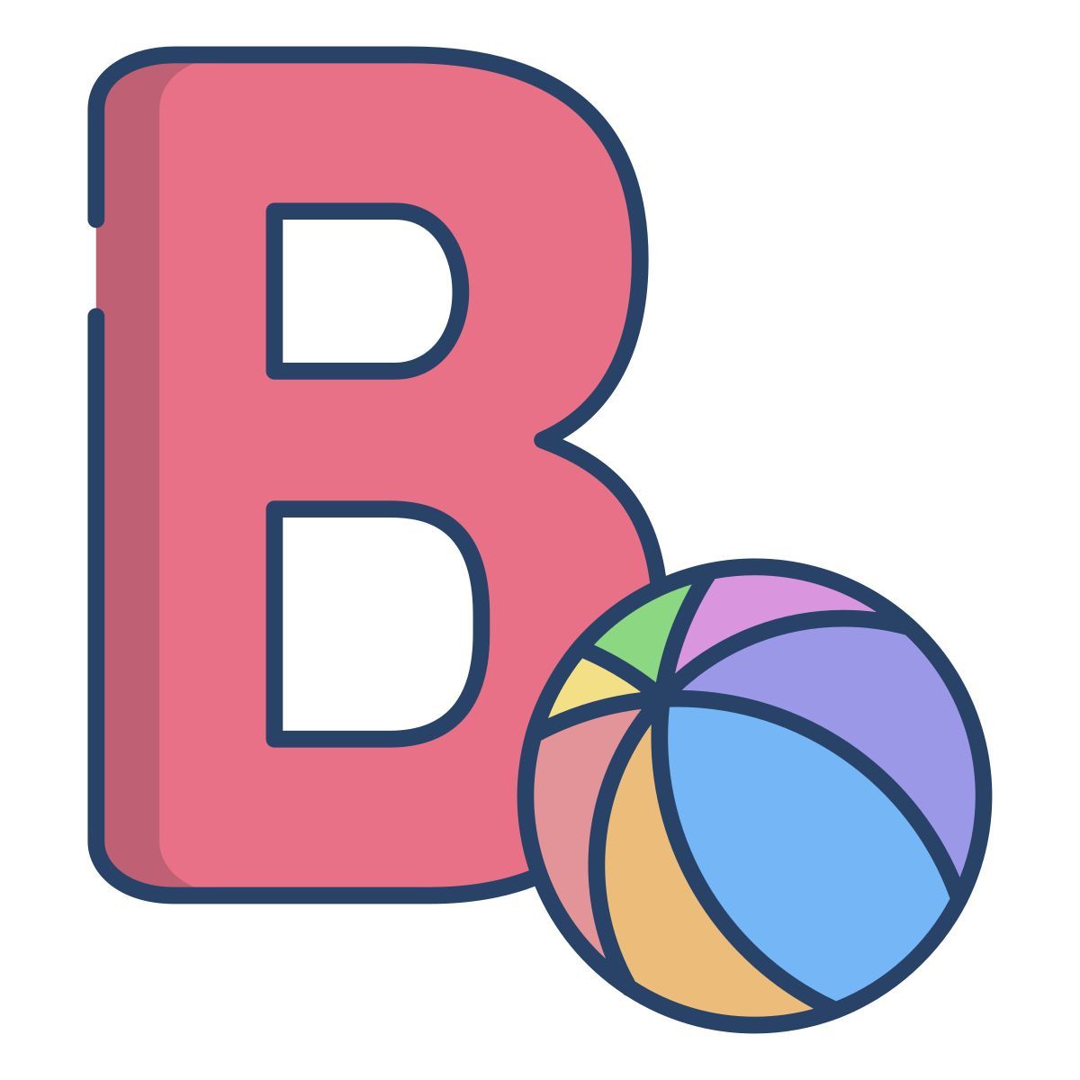 b icon