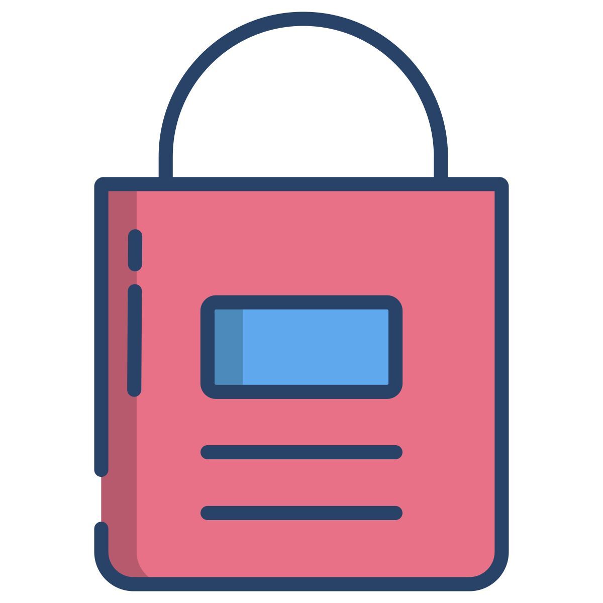 impression de sac externe impression icongeek26 couleur linéaire icongeek26 icon