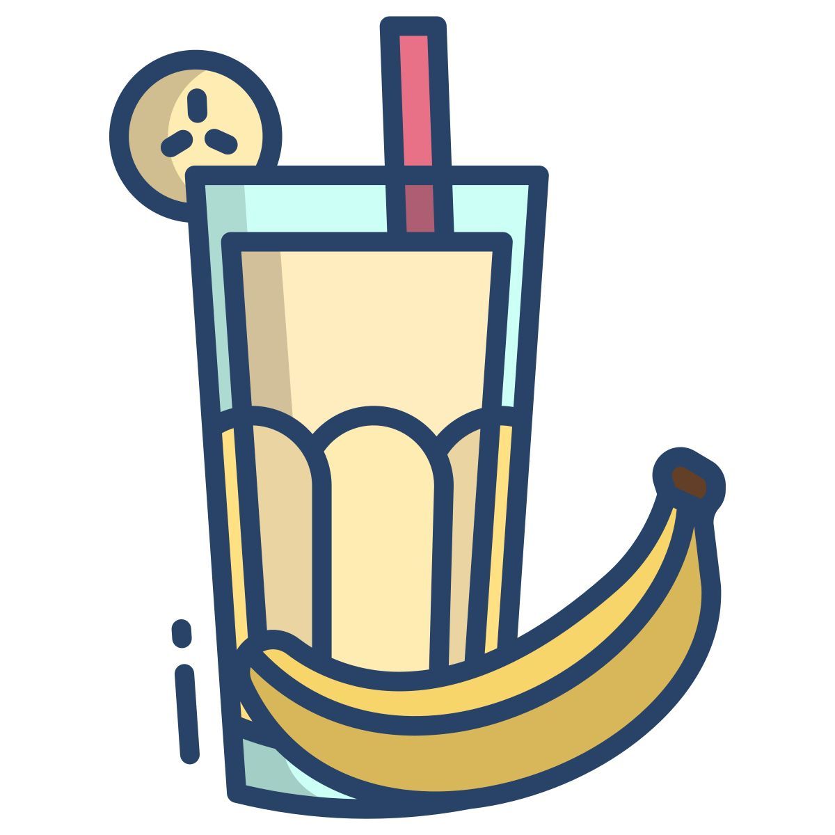 banana juice icon