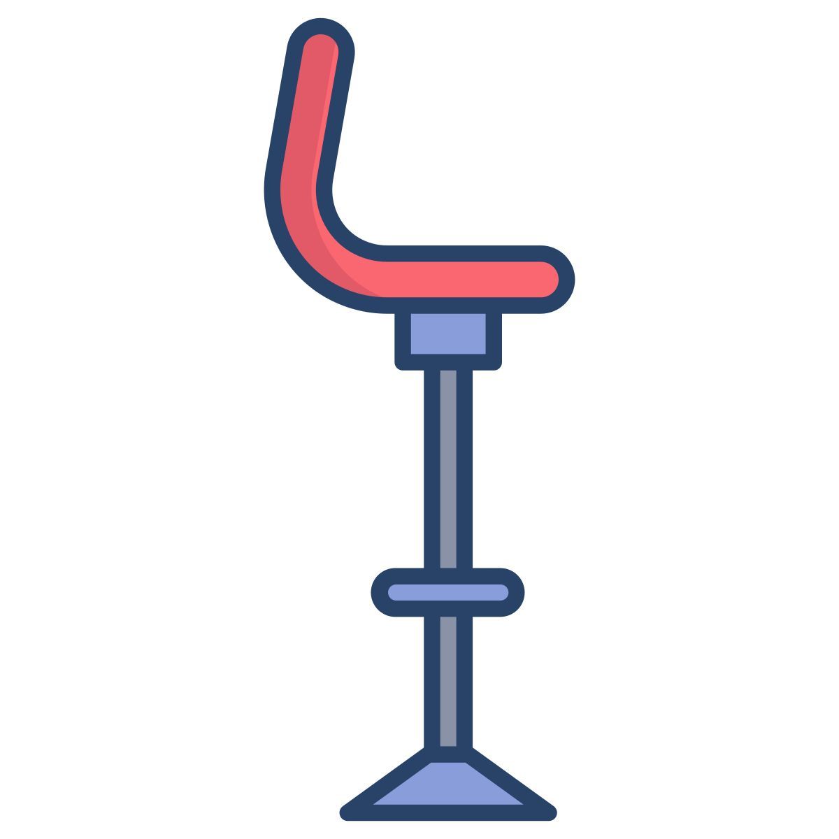 bar chairs icon