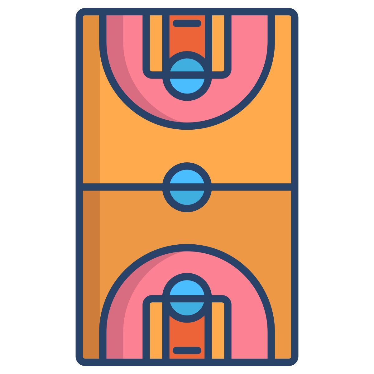 basketball stadium icon