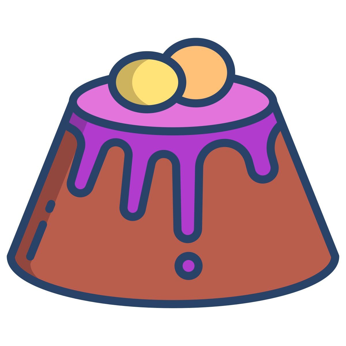 berry pastry icon