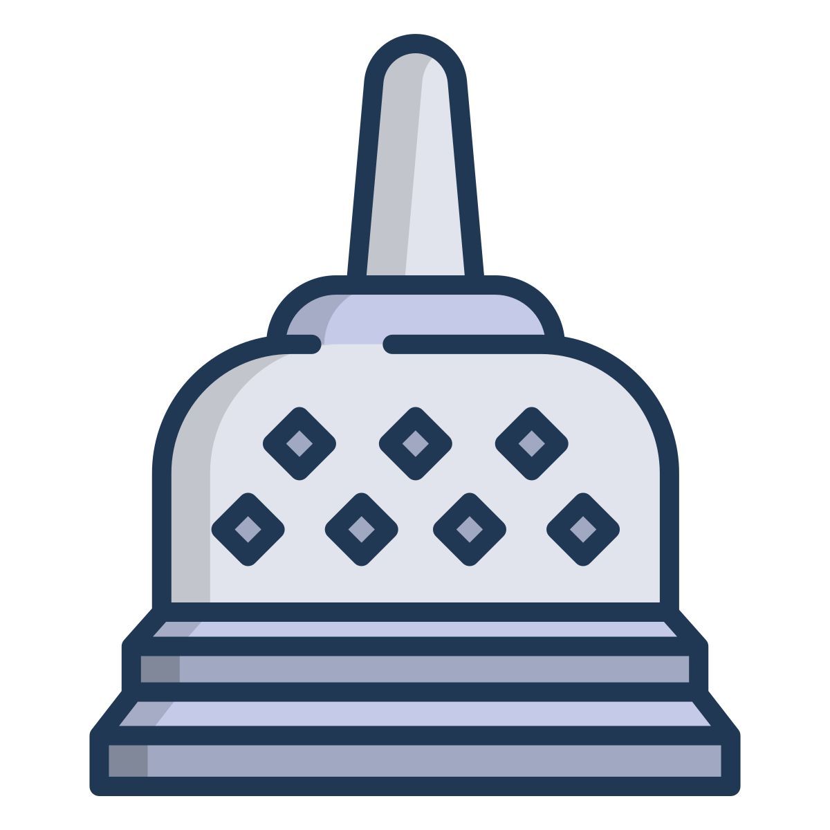 borobudur temple icon