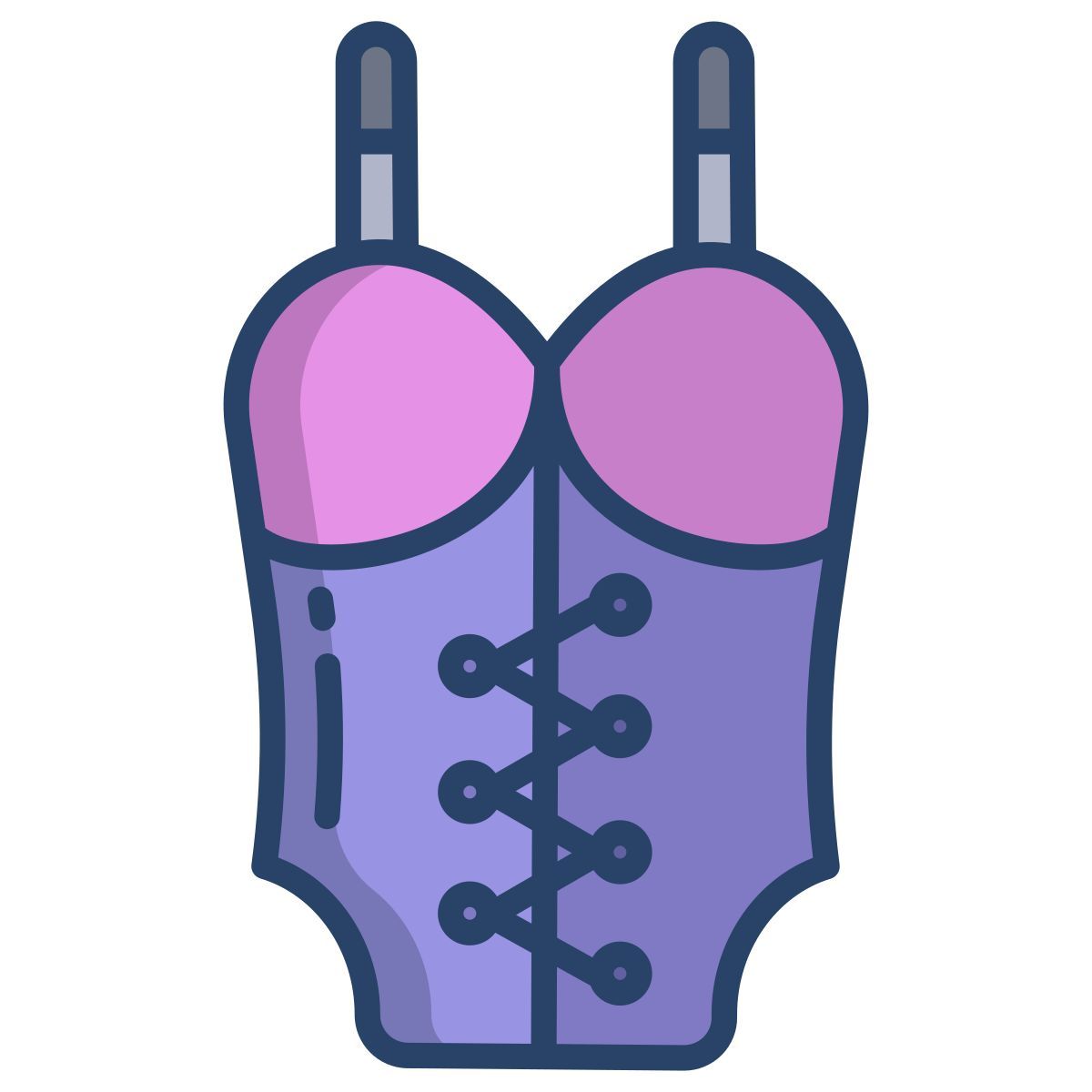 bustier top icon