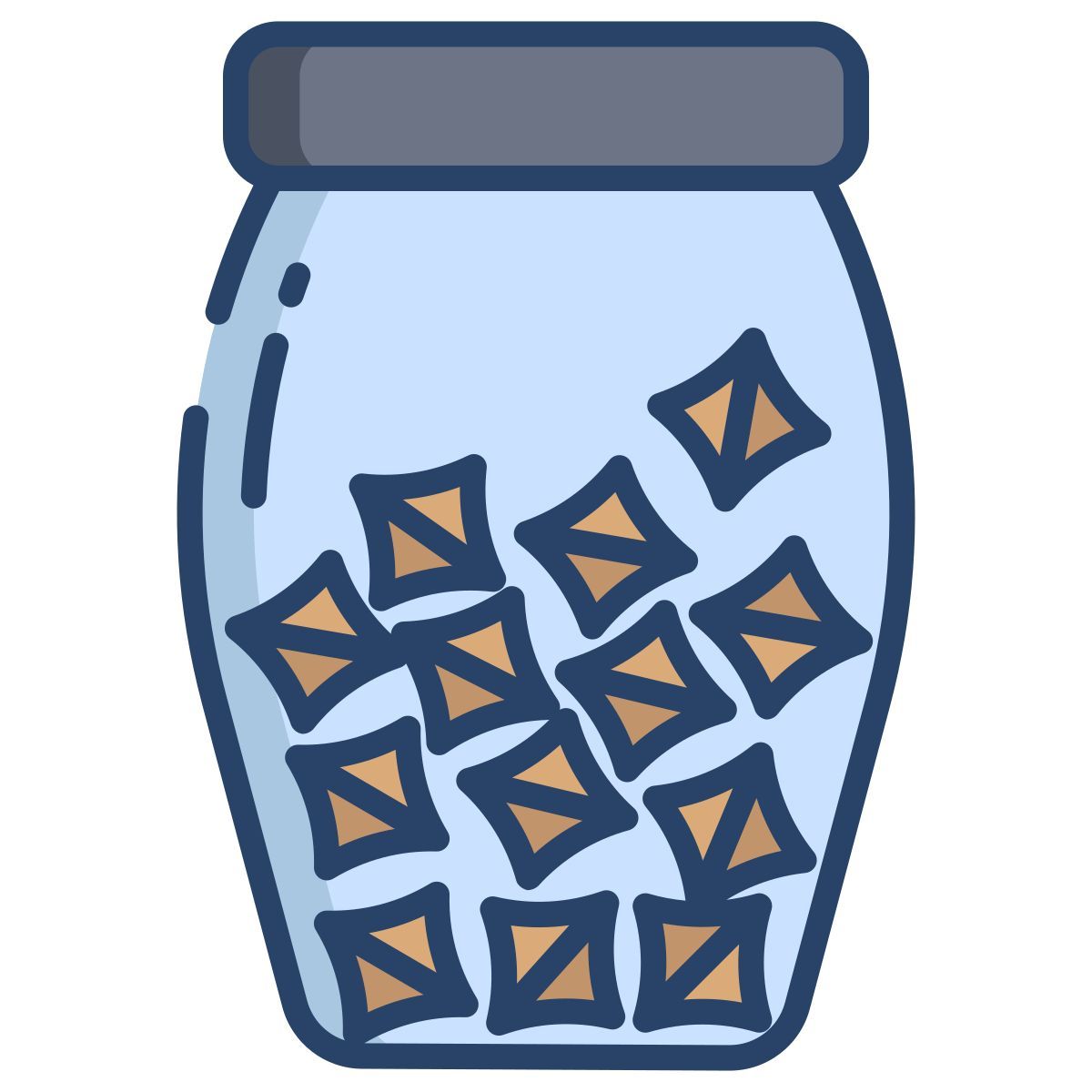 butterscotch candies icon