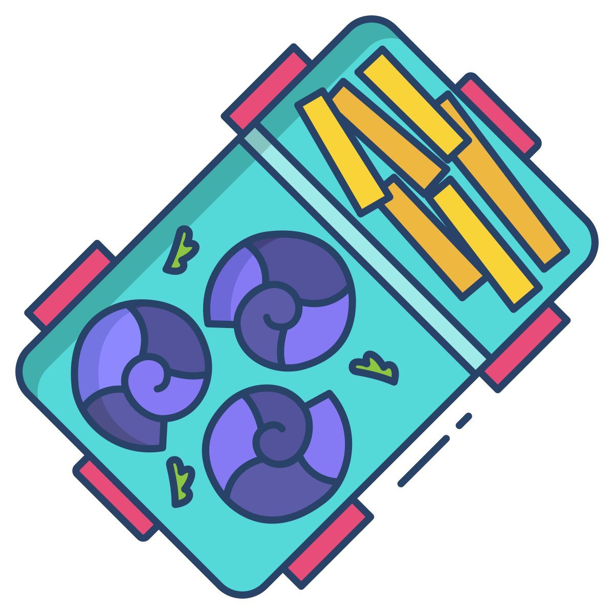 carrot slices icon