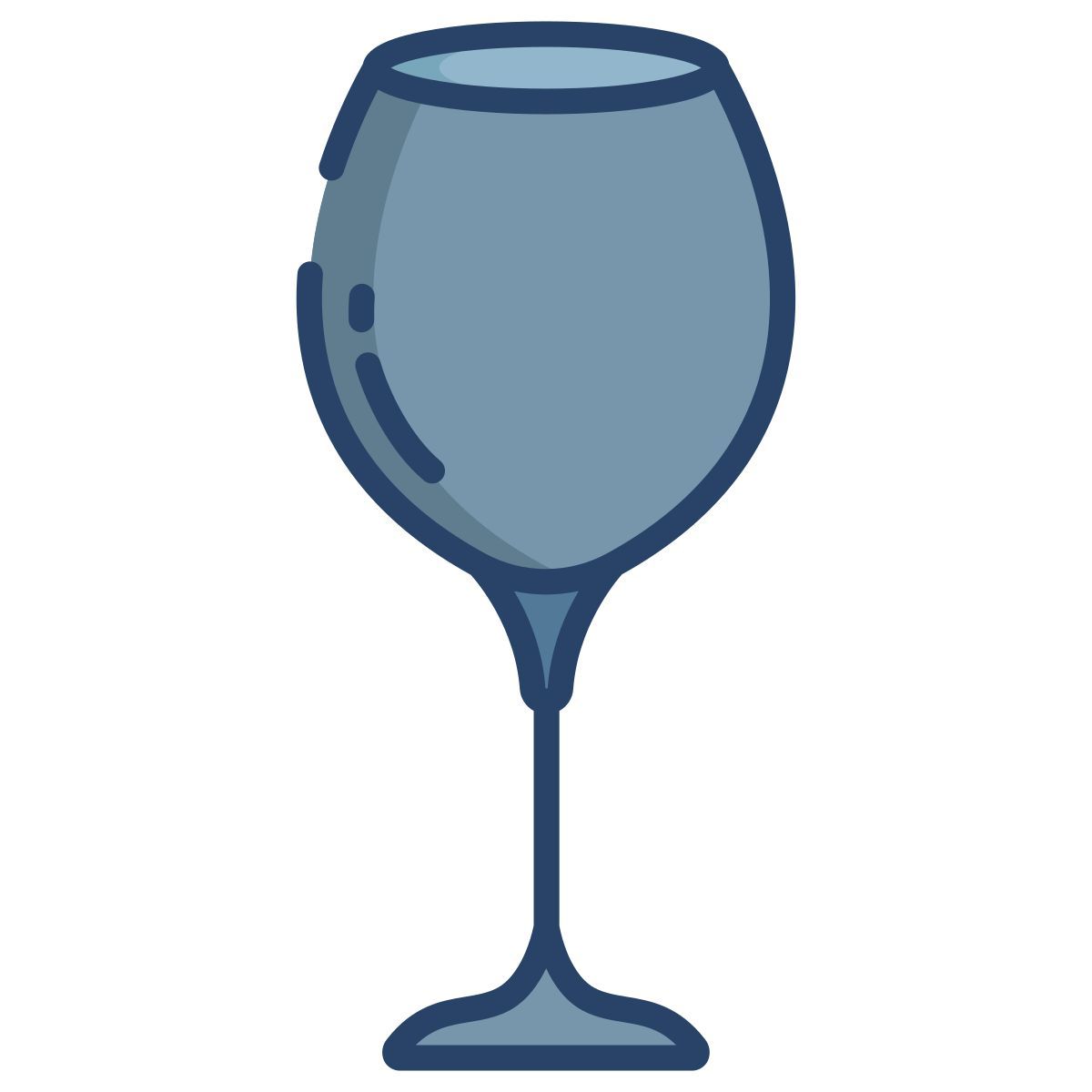 champagne coupe icon