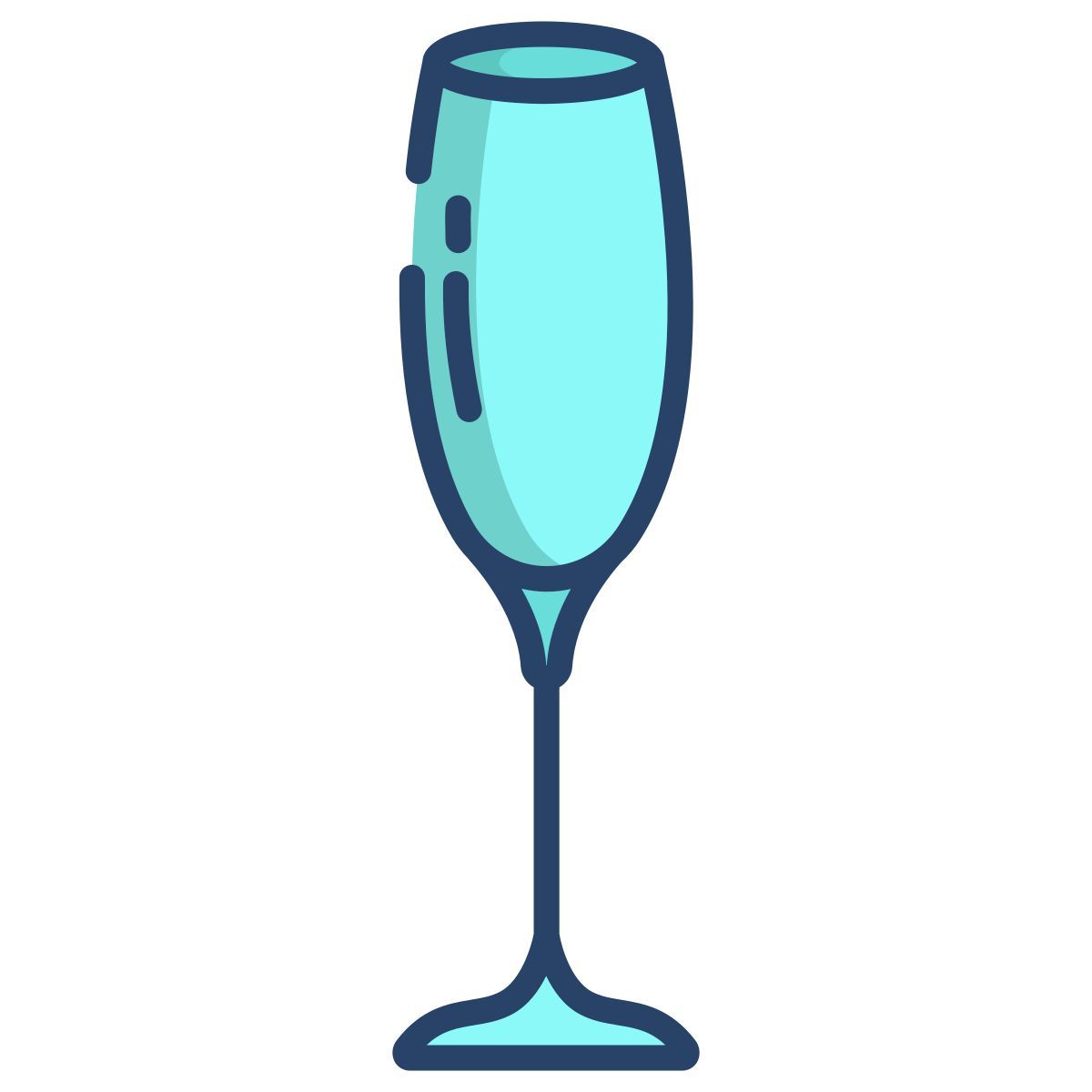 champagne flute icon