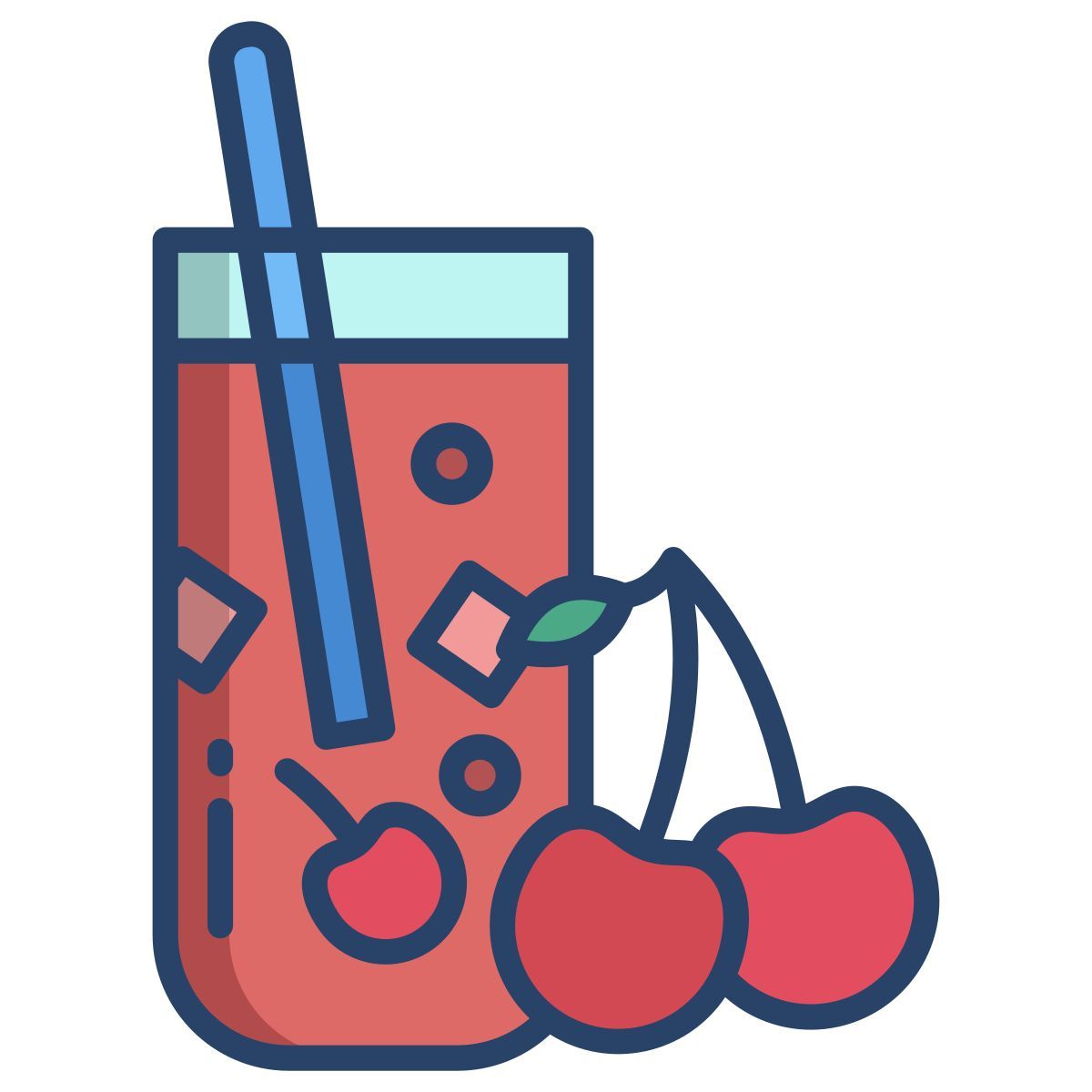 cherry juice icon