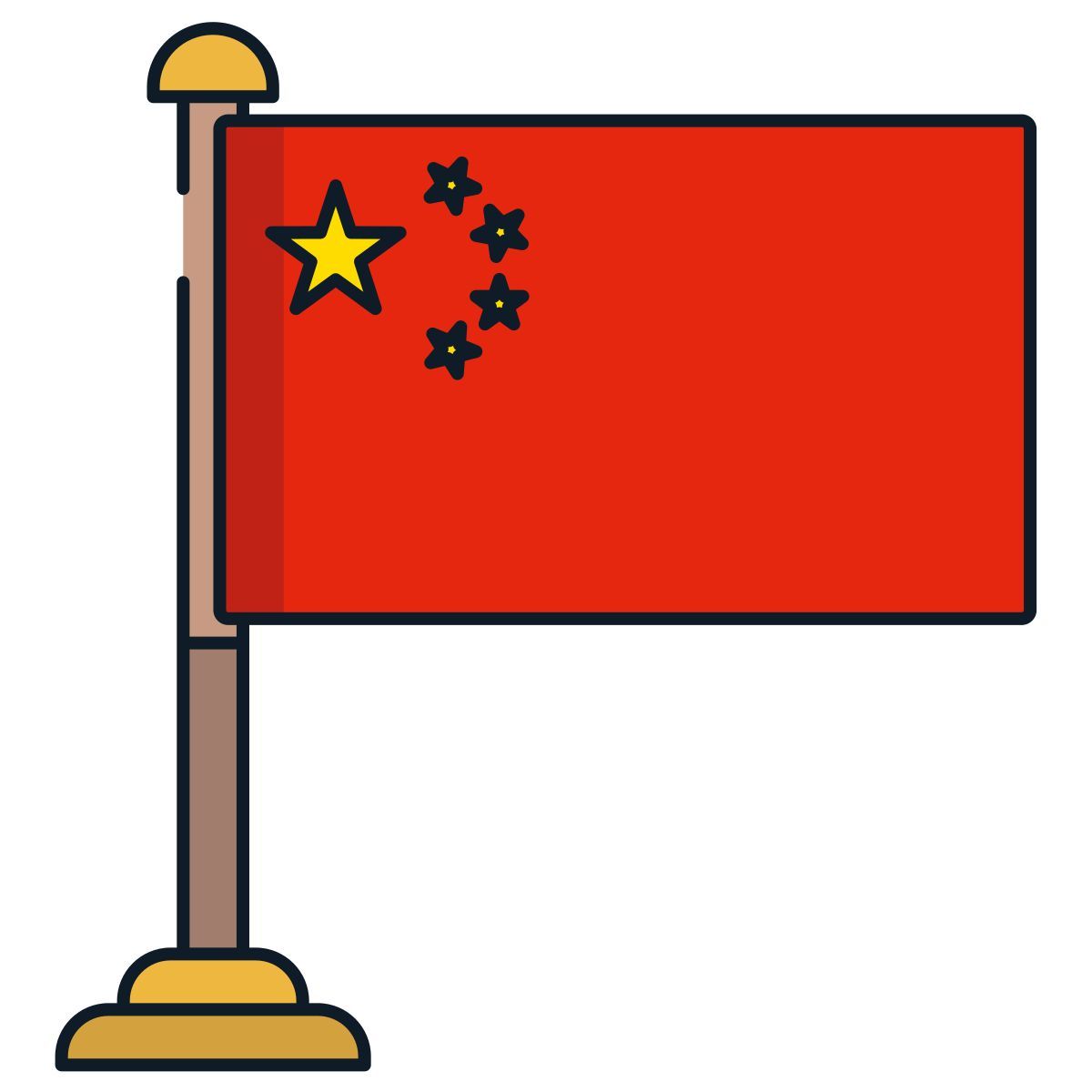 china flag icon