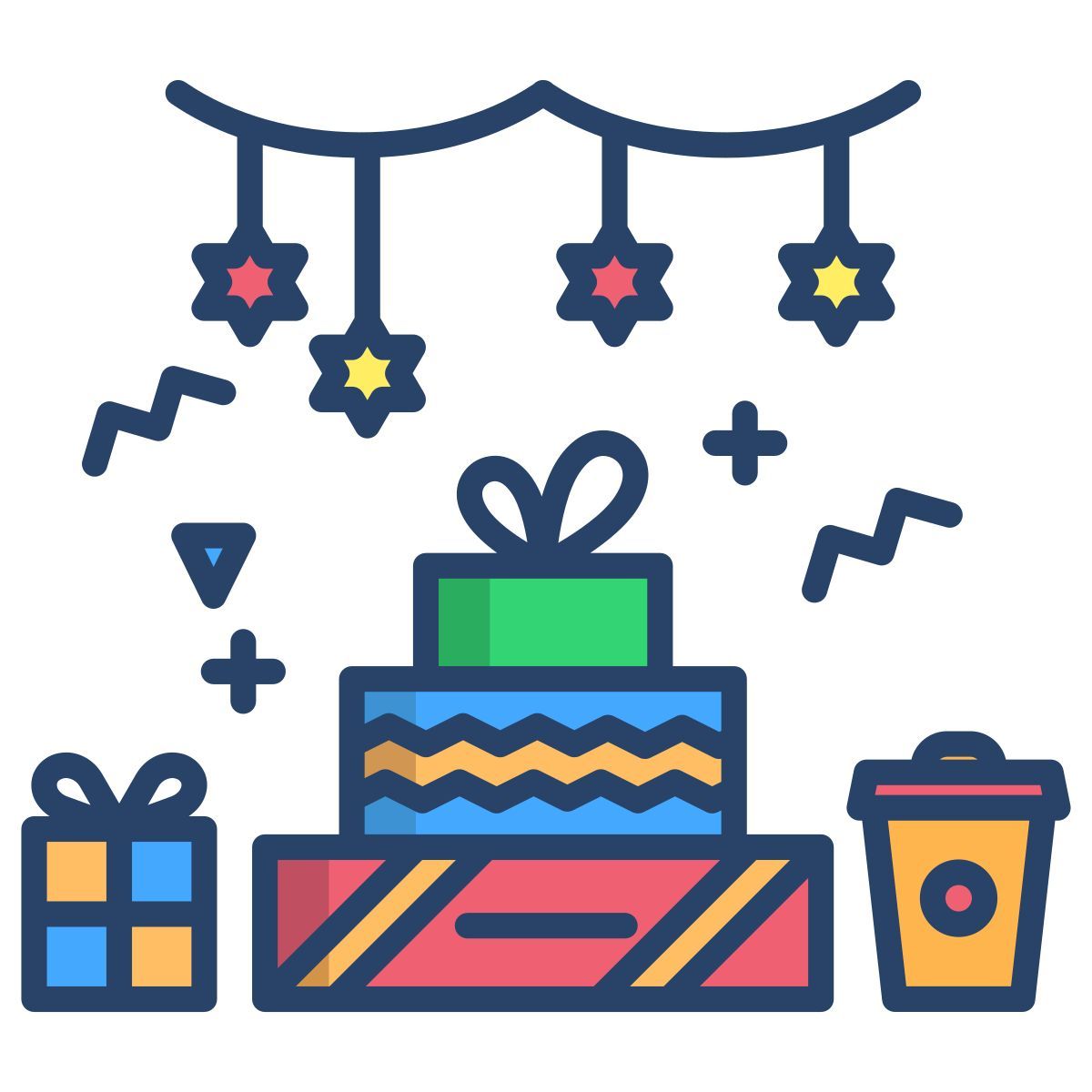 christmas cakes icon