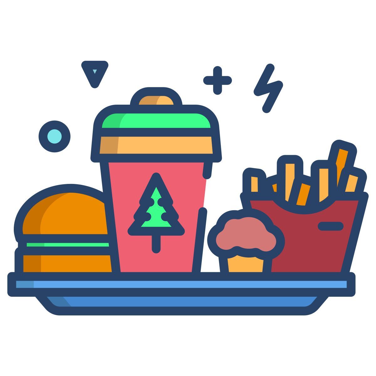 christmas food icon