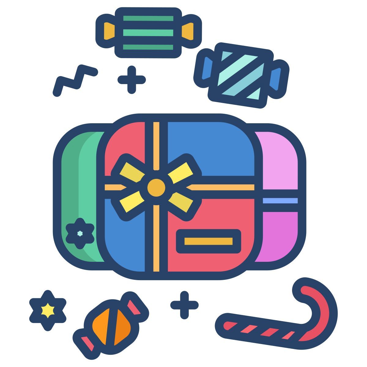 christmas gift icon