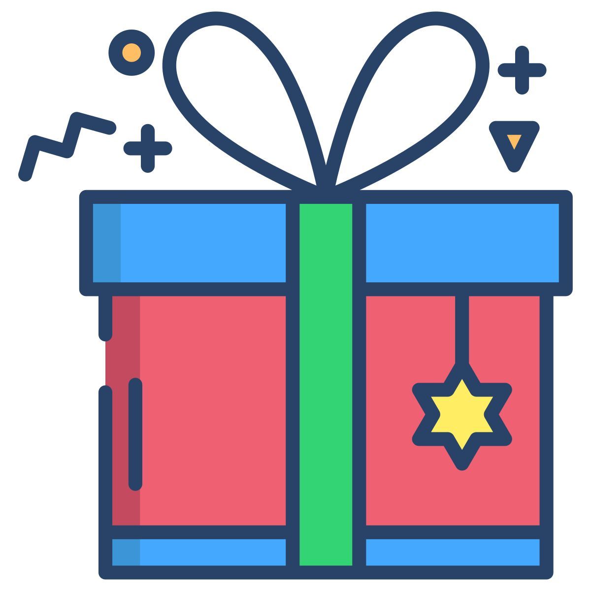 christmas present icon