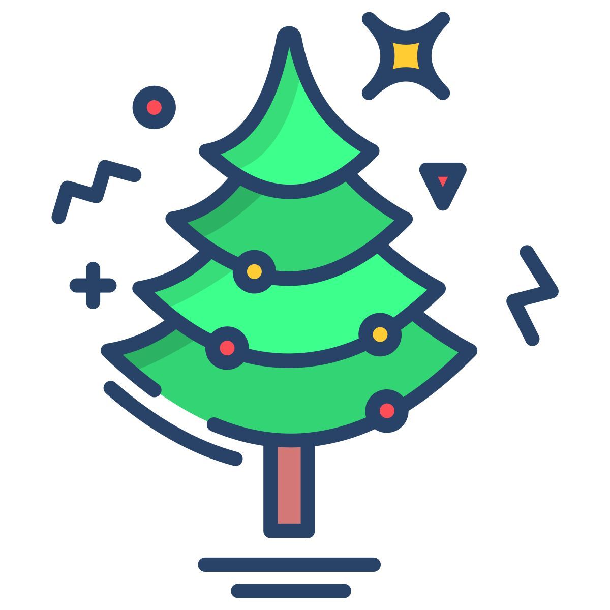 christmas tree icon