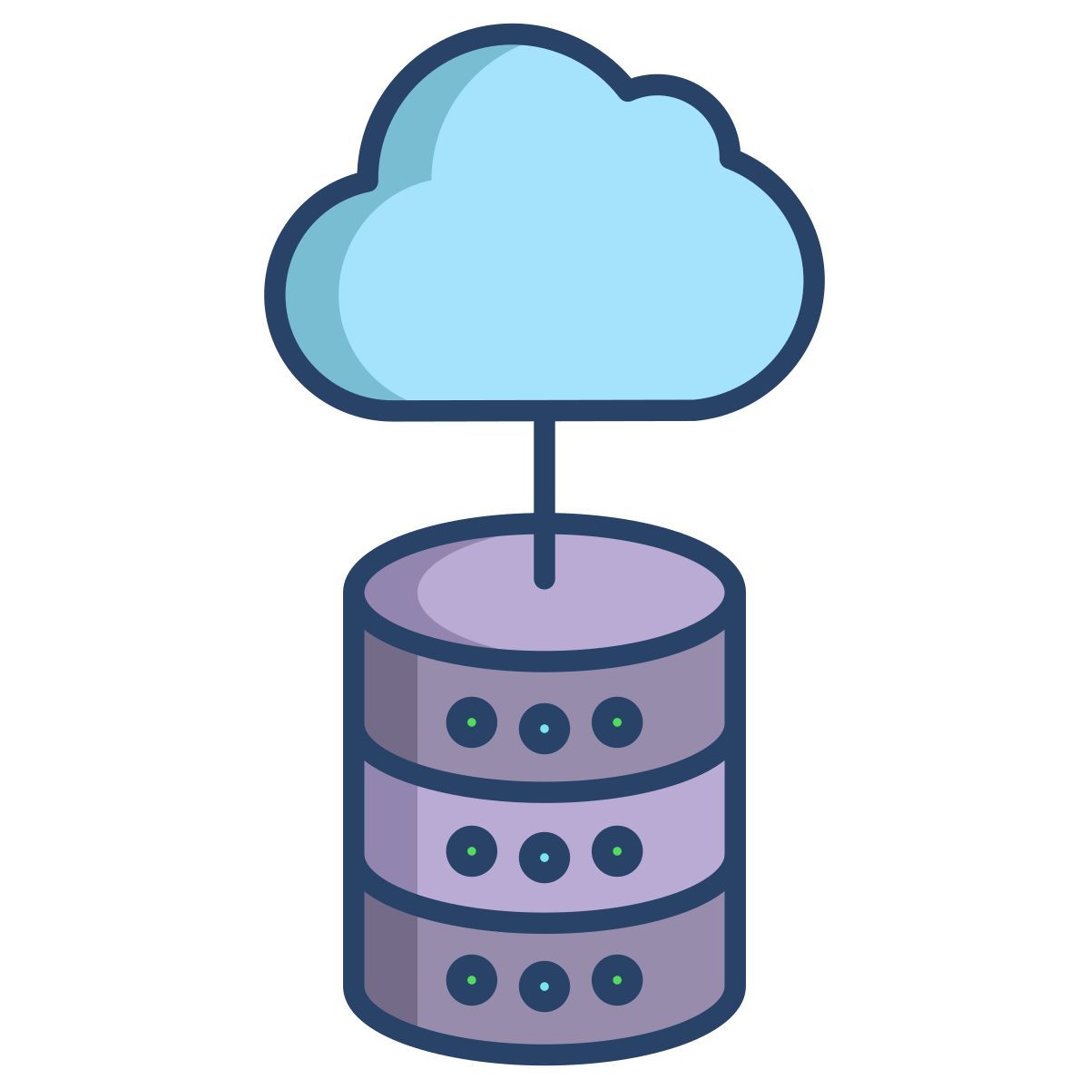 stockage en ligne icon