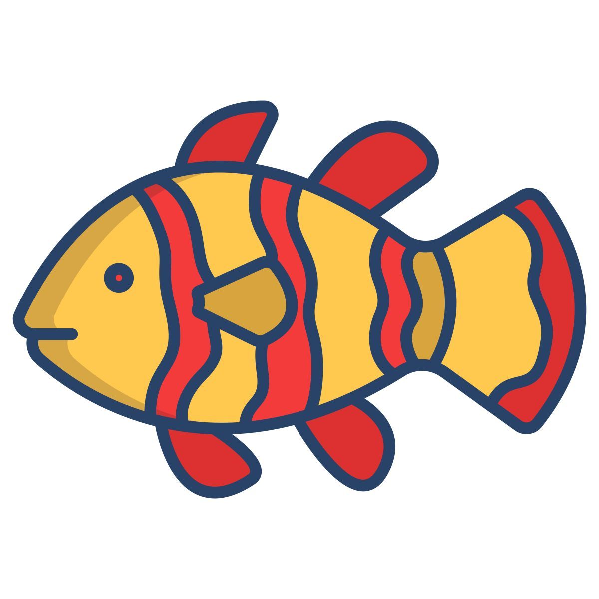 clown fish icon