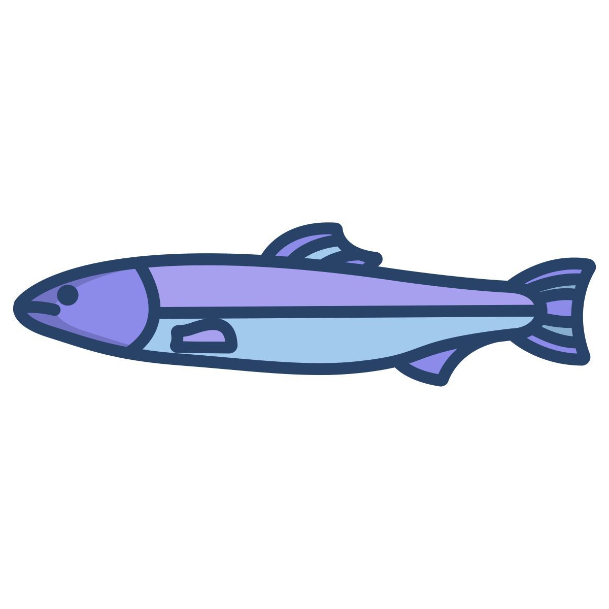 coho fish icon