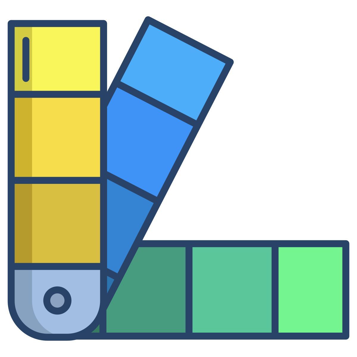 color pallete icon