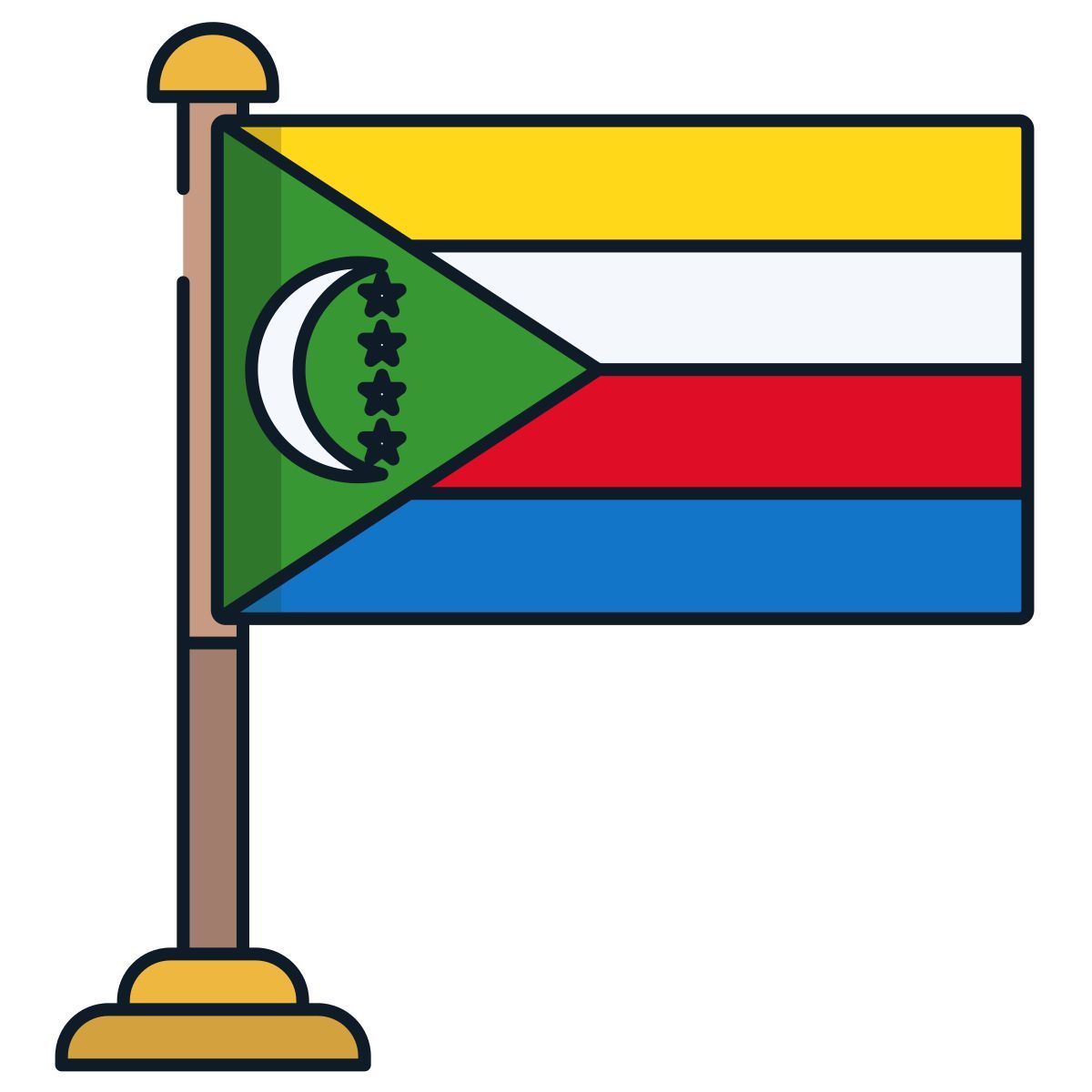 comoros flag icon