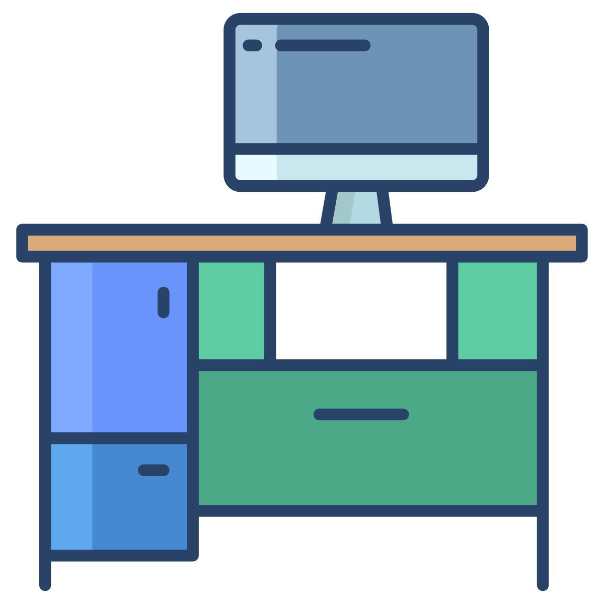 컴퓨터 테이블 icon