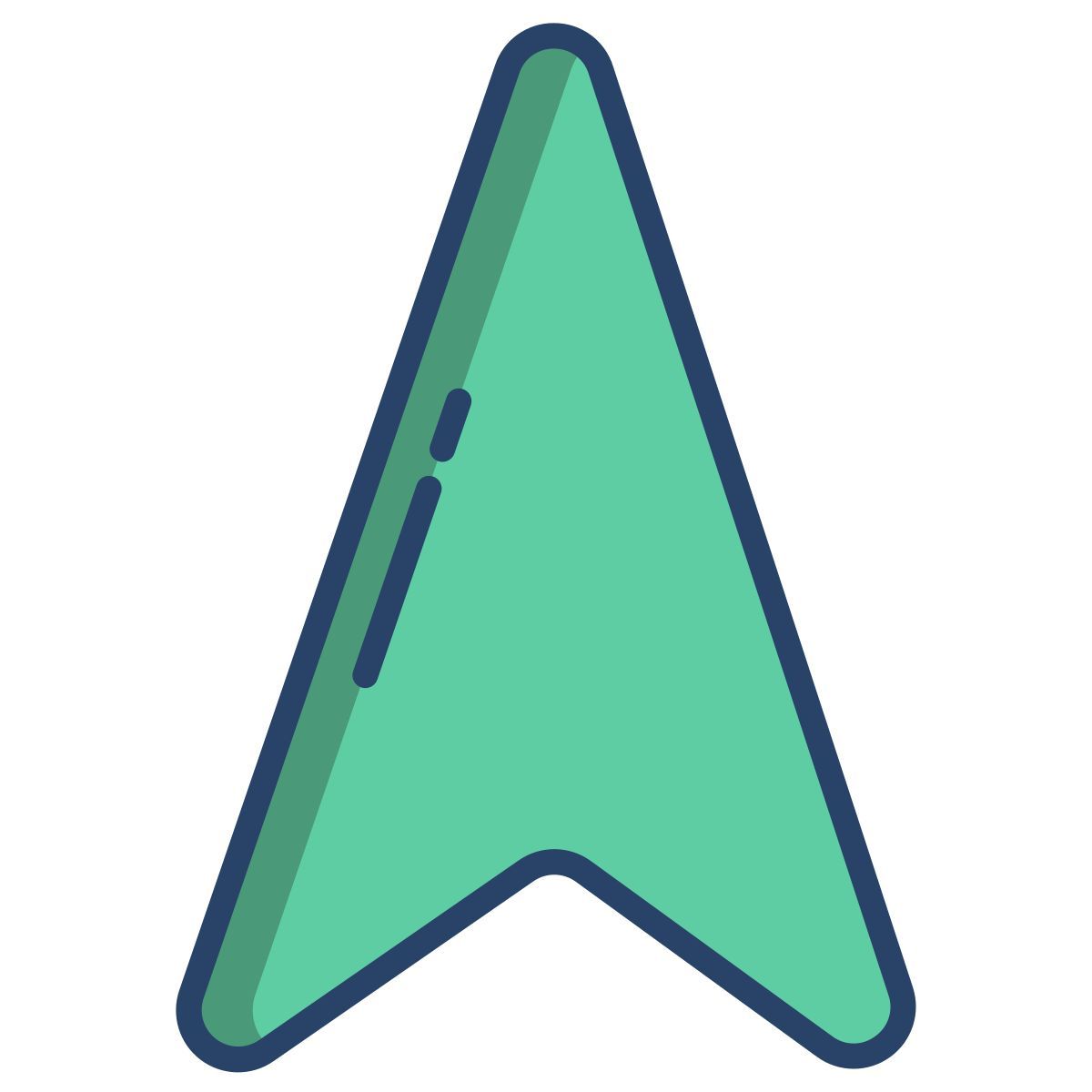 concave quadrilateral icon
