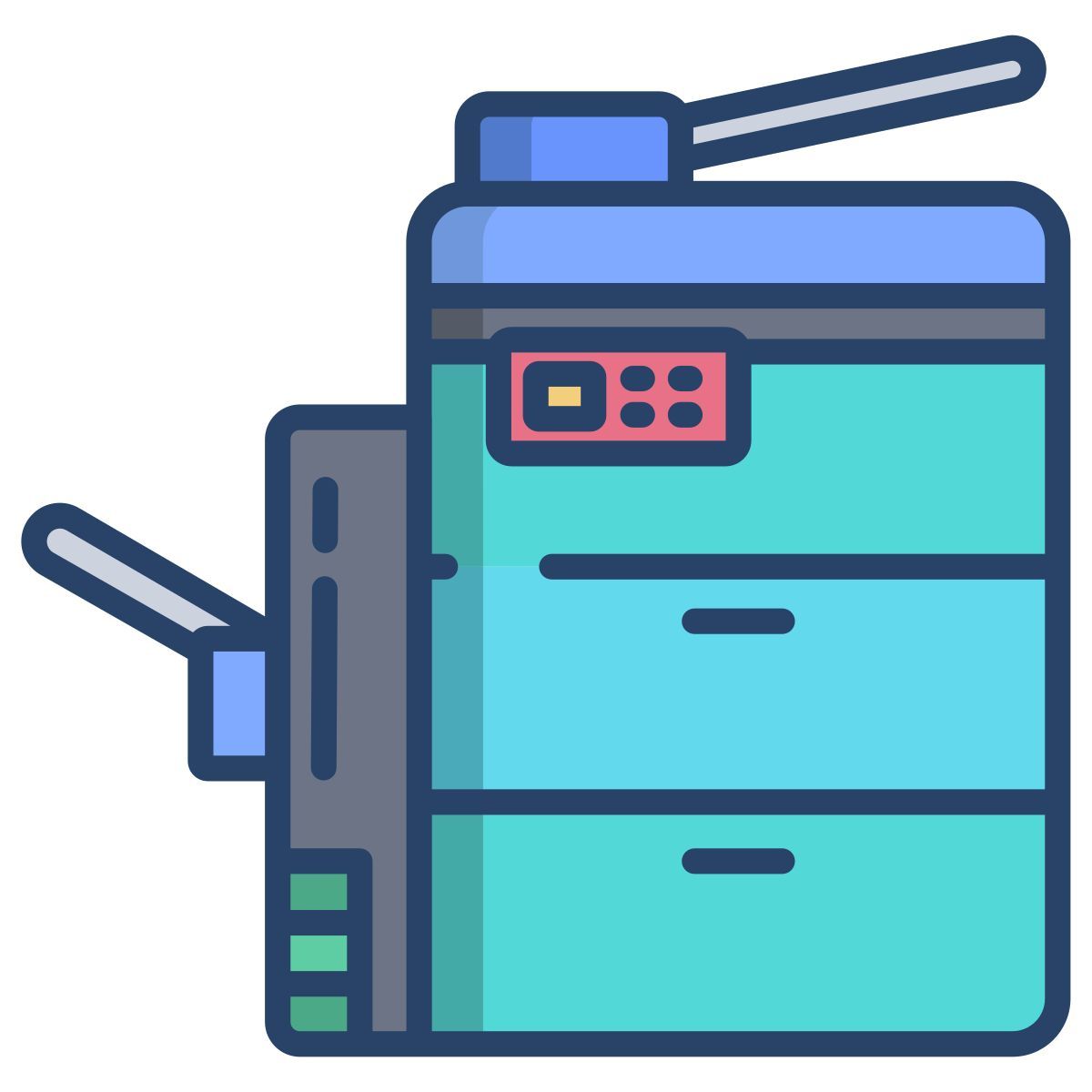 copy machine icon