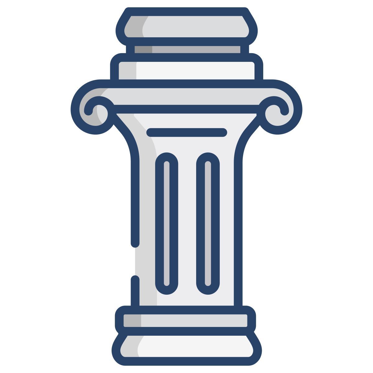 corinthian pillar icon
