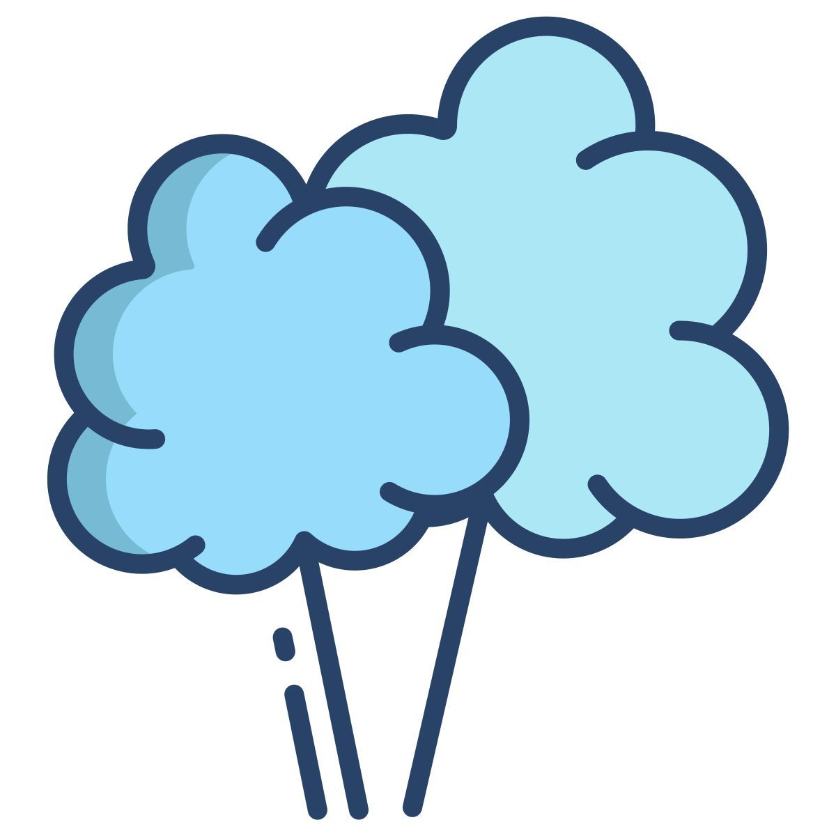 cotton candy icon