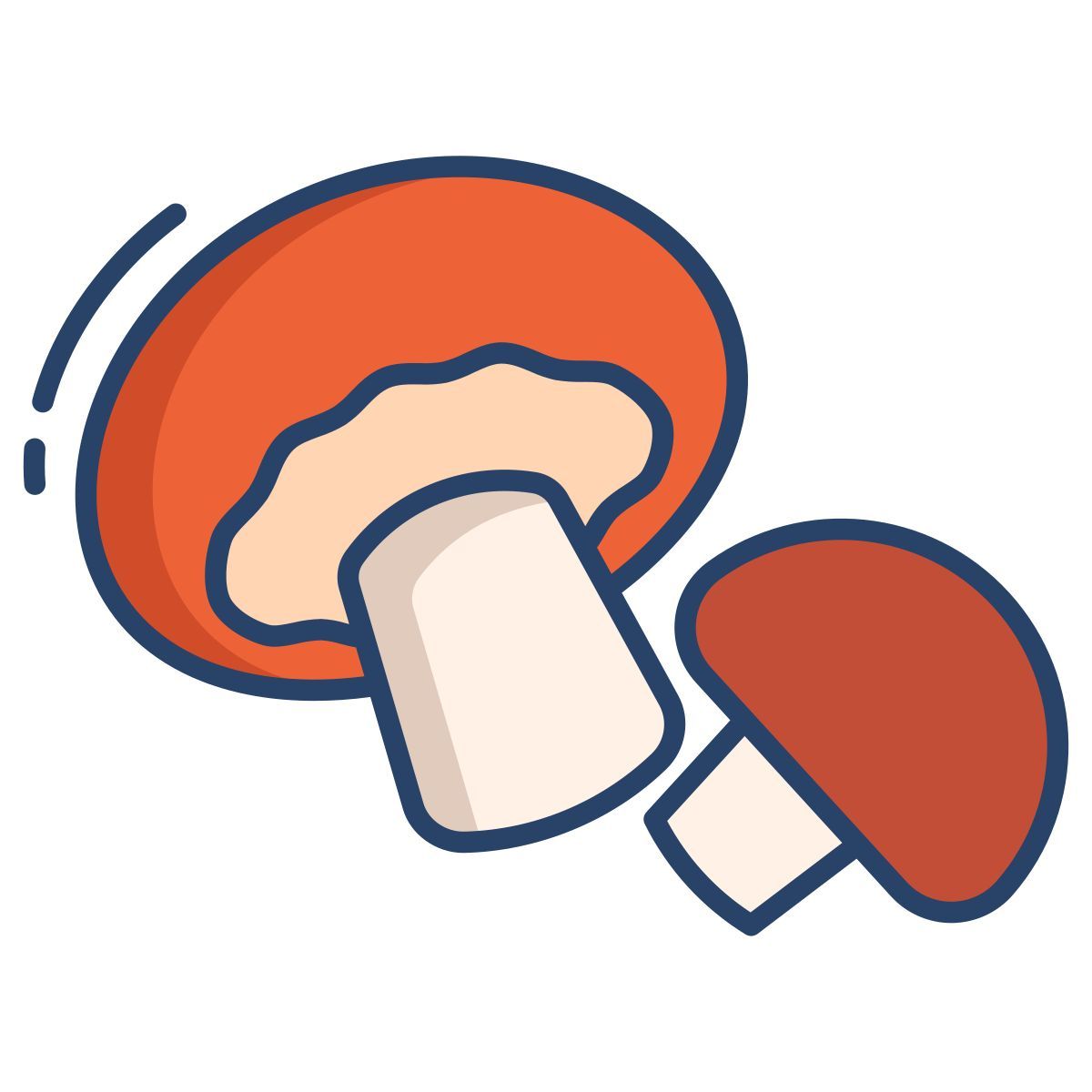 cremini mushrooms icon