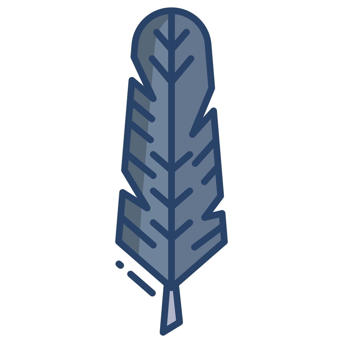 crow feather icon