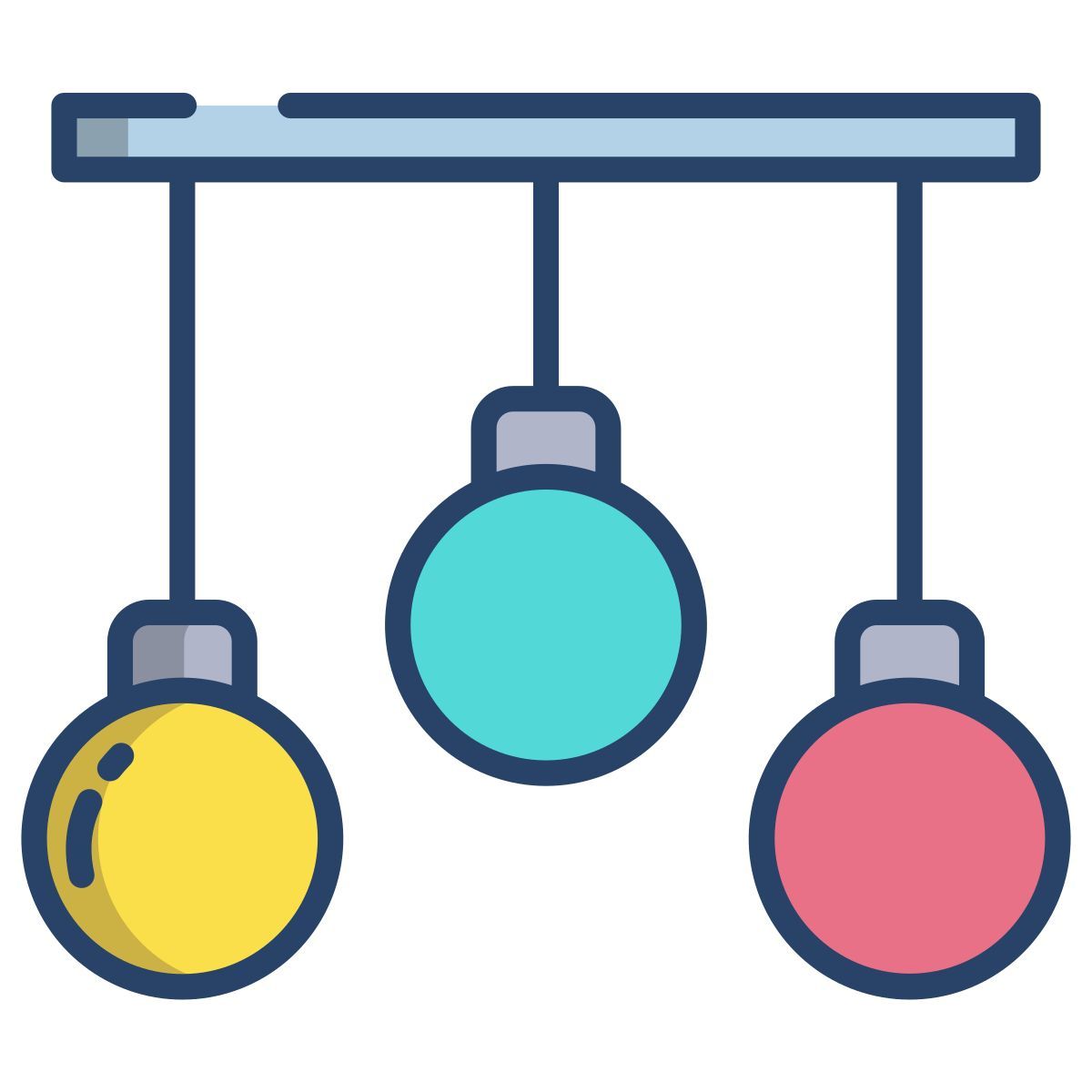 decorative lights icon