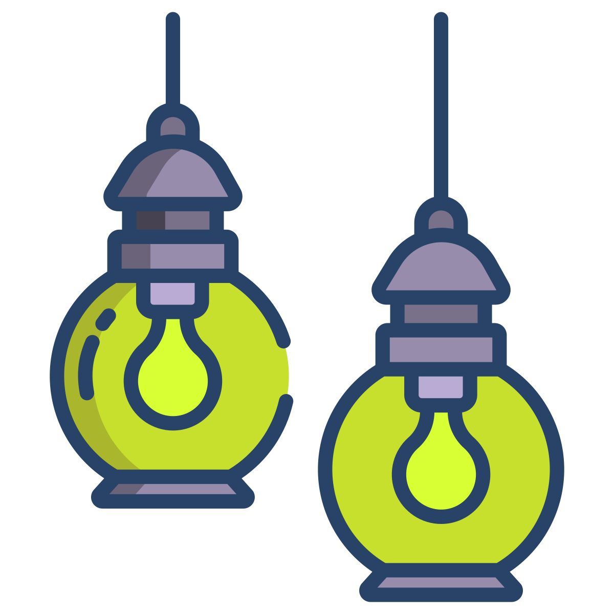 decorative lights icon
