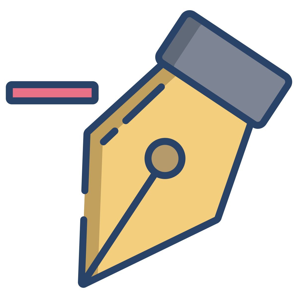 delete anchor point icon