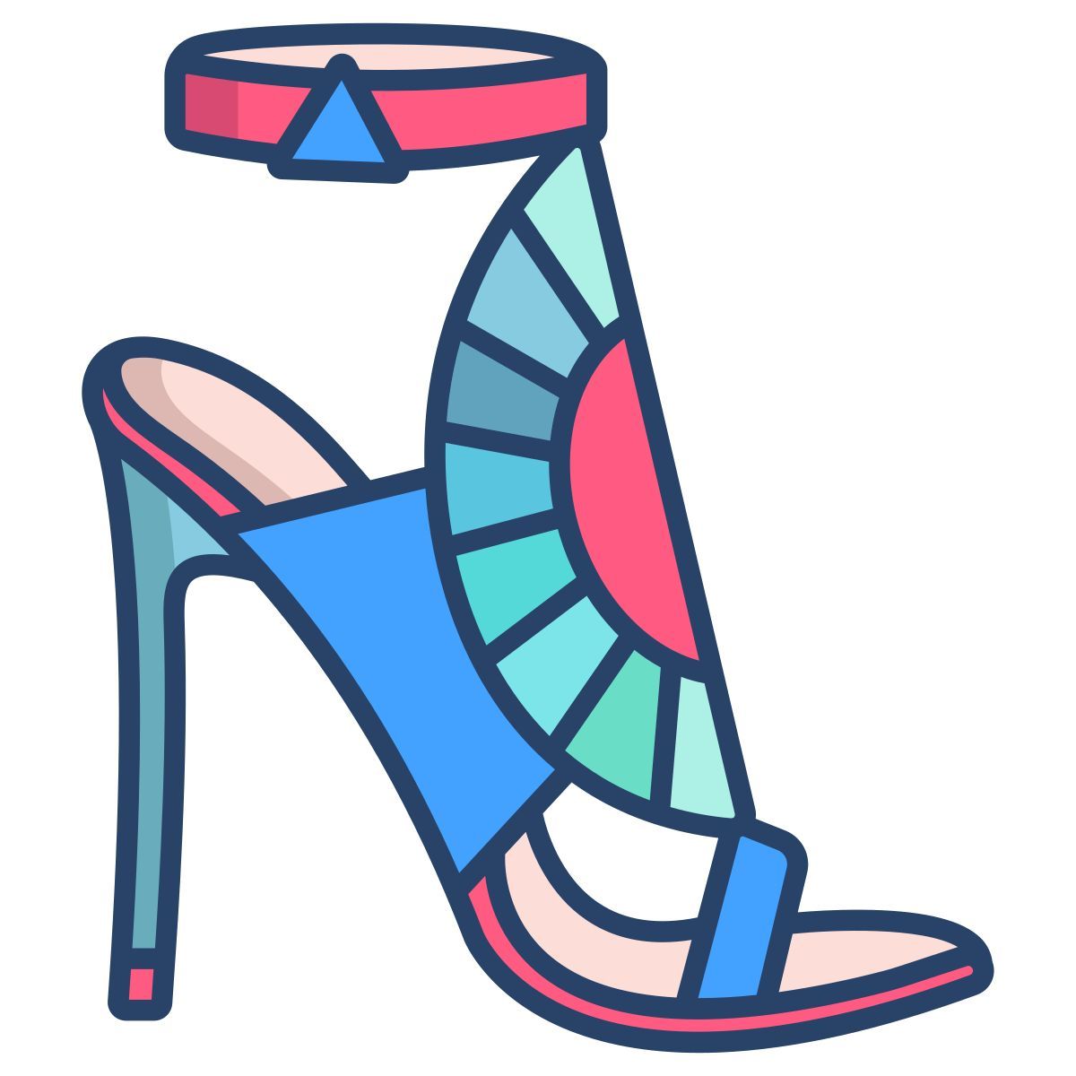designer high heel icon