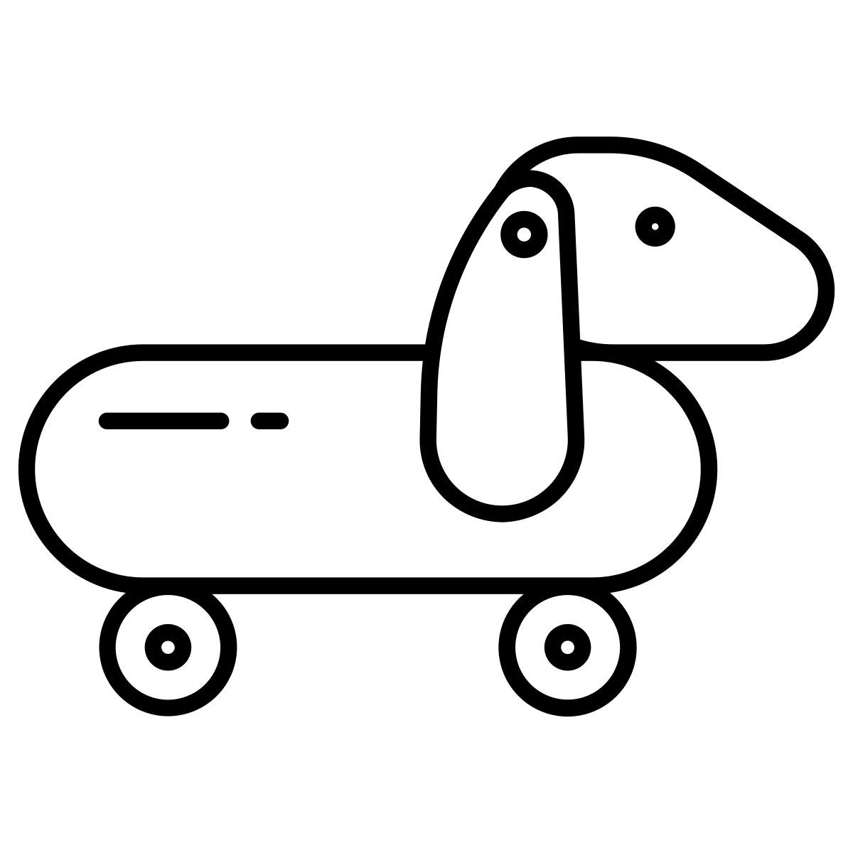 dog toy icon