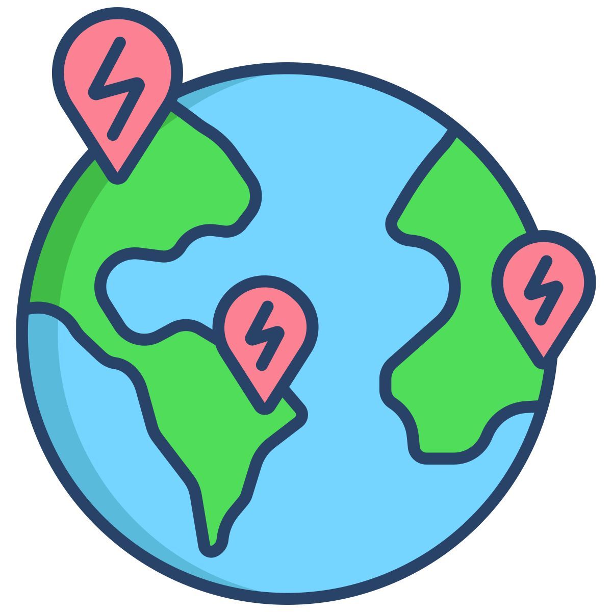ev earth icon