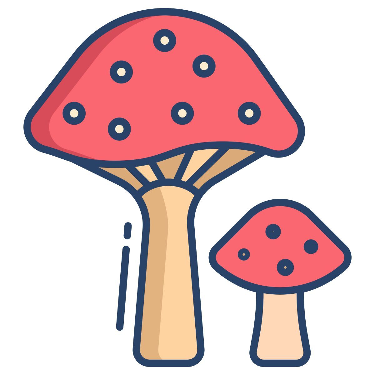 edible mushrooms icon