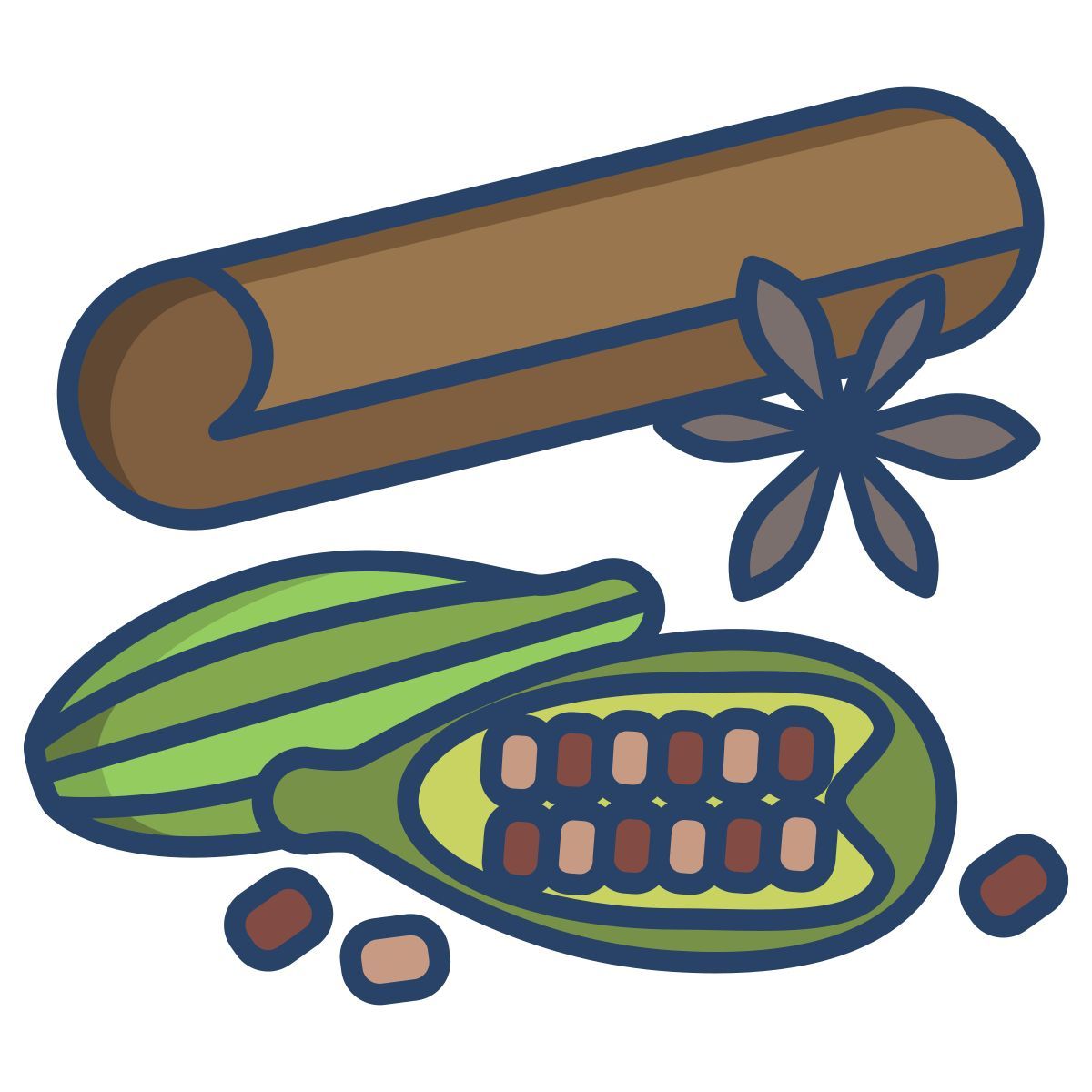 elachi & cinnamon icon